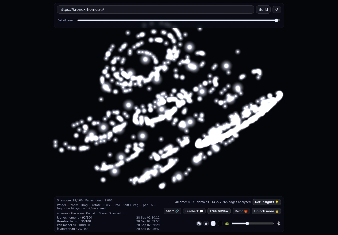 Кронекс &middot; граф Radar (RADAR_GRAPH)