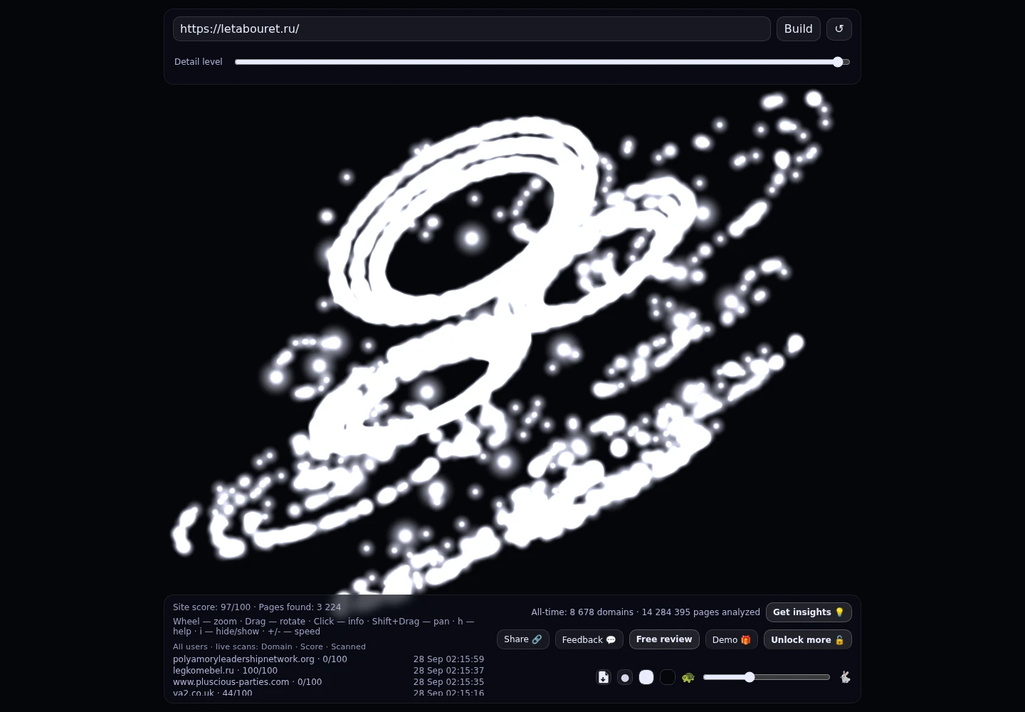 Салон мебели LeTabouret &middot; граф Radar (RADAR_GRAPH)
