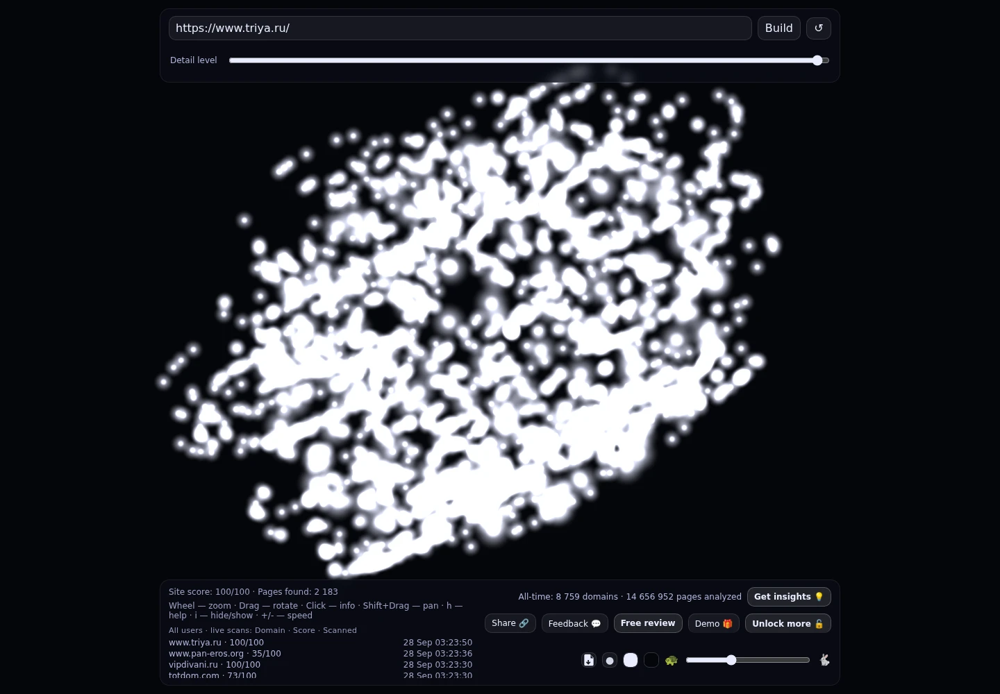 ТриЯ &middot; граф Radar (RADAR_GRAPH)