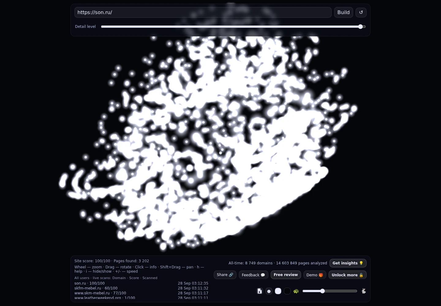 son · граф Radar (RADAR_GRAPH)